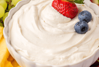 Cream Cheese Fruit Dip Recipe for Parties and Snacks