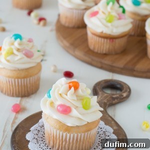 Jelly Belly Jelly Bean Cupcake Recipe 5 Jelly Belly Jelly Bean Cupcakes - the ultimate jelly bean cupcake with Jelly Belly Jelly Beans!