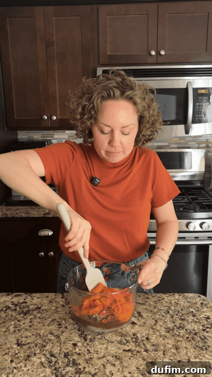 Combine wet ingredients